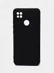 Черный чехол с бархатной подкладкой для Xiaomi Redmi 10A / Redmi 9C