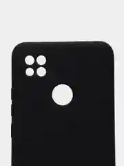 Черный чехол с бархатной подкладкой для Xiaomi Redmi 10A / Redmi 9C