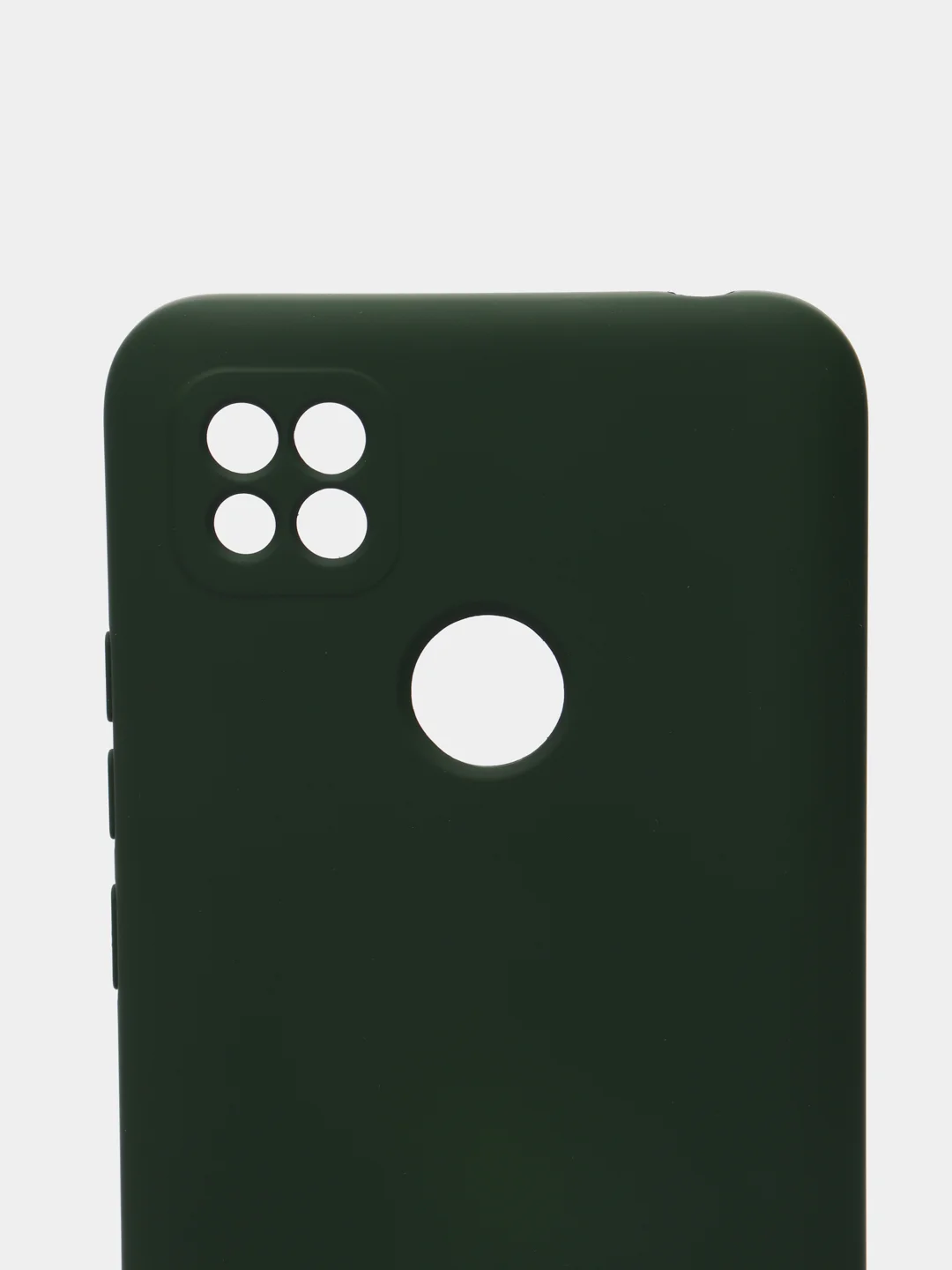 Зеленый чехол с бархатной подкладкой для Xiaomi Redmi 10A / Redmi 9C