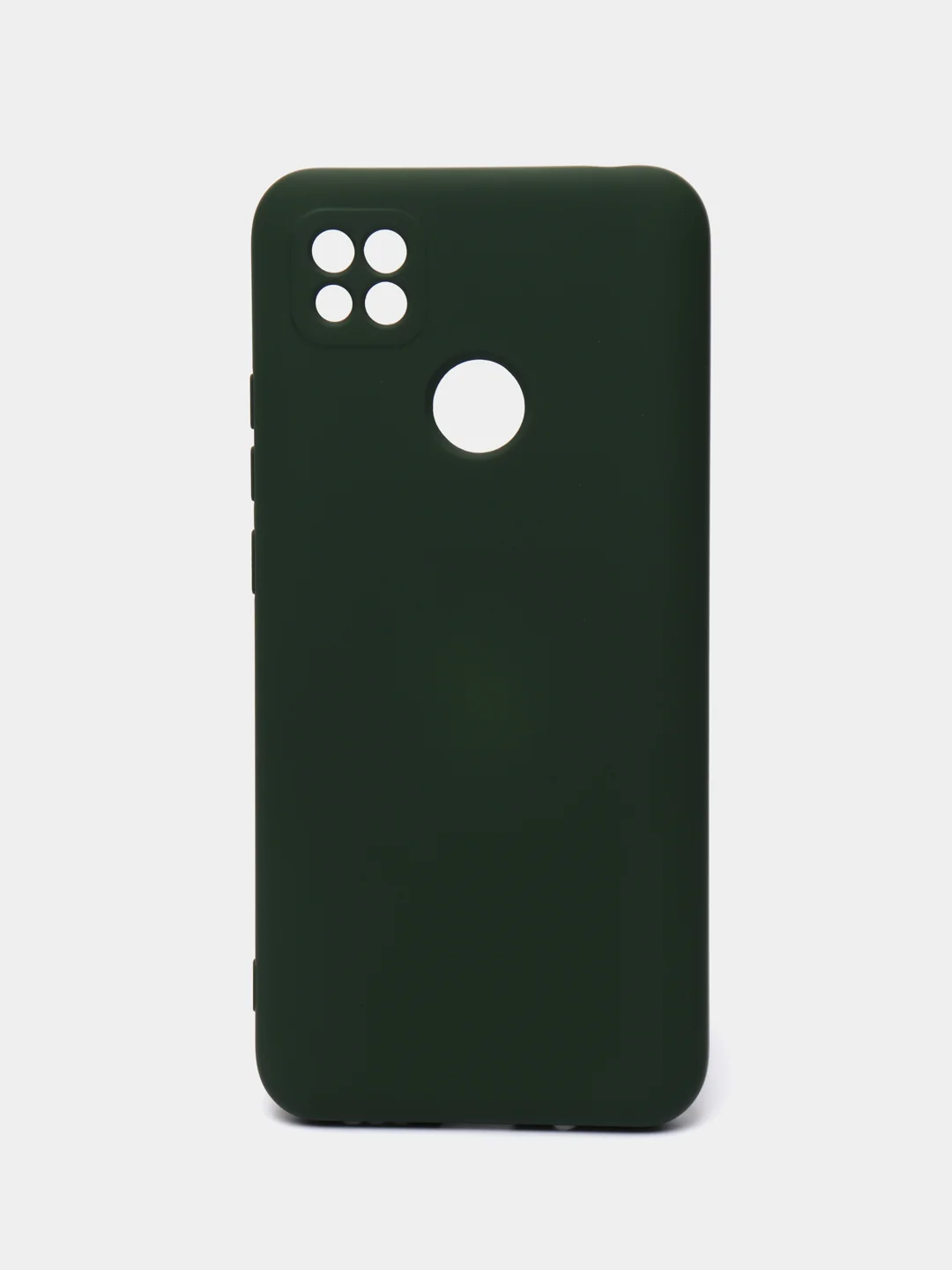 Зеленый чехол с бархатной подкладкой для Xiaomi Redmi 10A / Redmi 9C