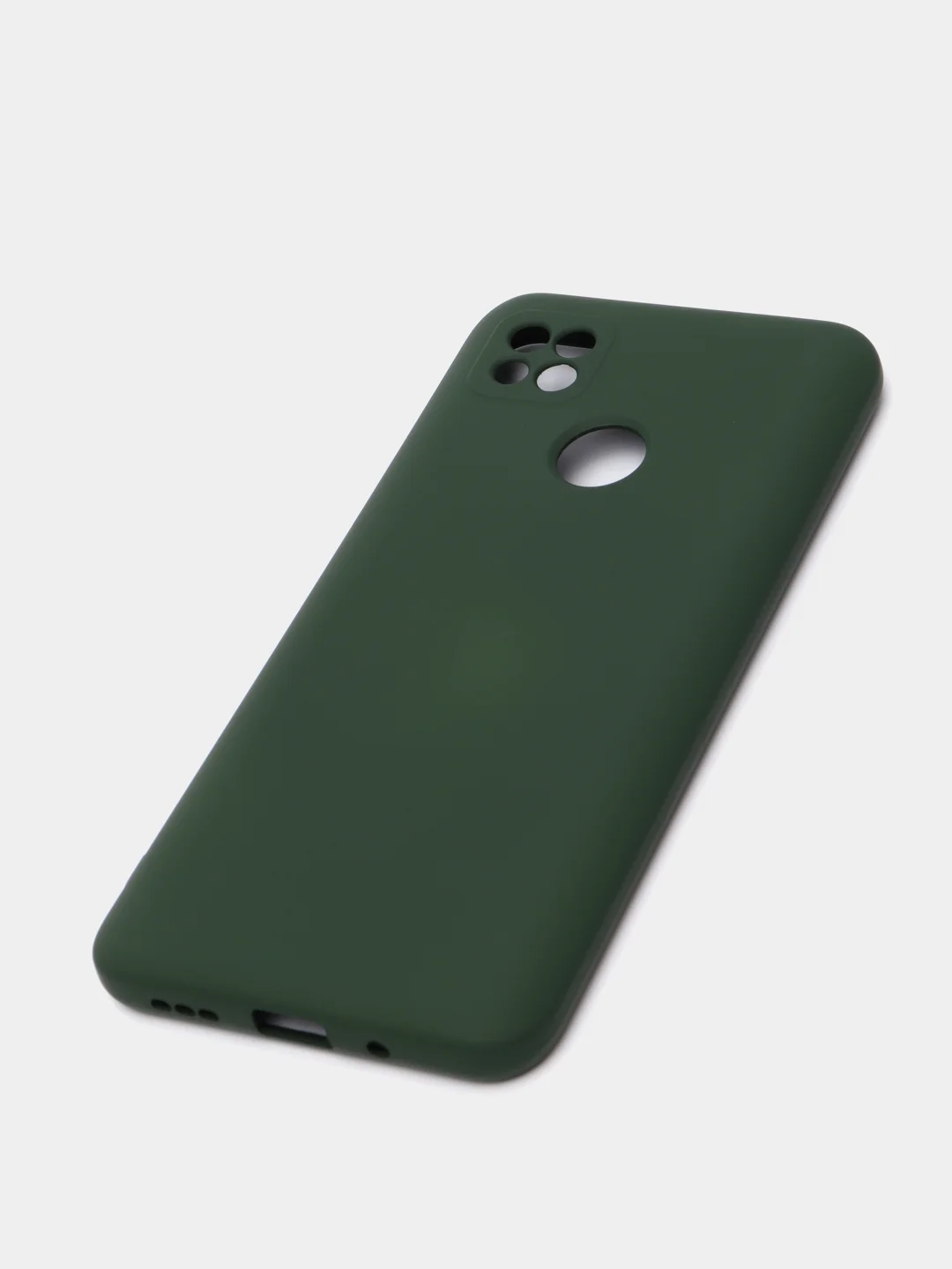 Зеленый чехол с бархатной подкладкой для Xiaomi Redmi 10A / Redmi 9C