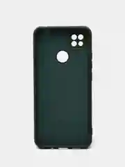 Зеленый чехол с бархатной подкладкой для Xiaomi Redmi 10A / Redmi 9C