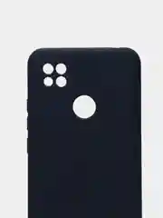 Темно-синий чехол с бархатной подкладкой для Xiaomi Redmi 10A / Redmi 9C