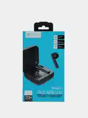 Черный bluetooth-наушники беспроводные TWS W12, вкладыши