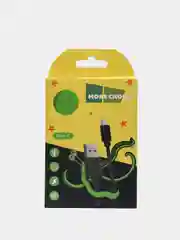 Черный кабель USB 2.4A Type-C / Apple 8-pin 1 м, быстрая зарядка, для iPhone, More choice K13i