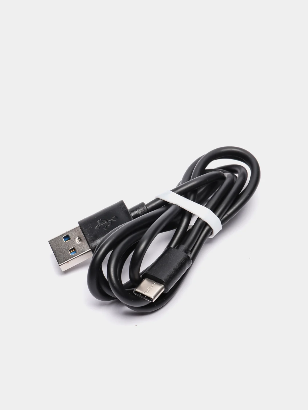 Черный кабель USB 2.4A Type-C / Apple 8-pin 1 м, быстрая зарядка, для iPhone, More choice K13i