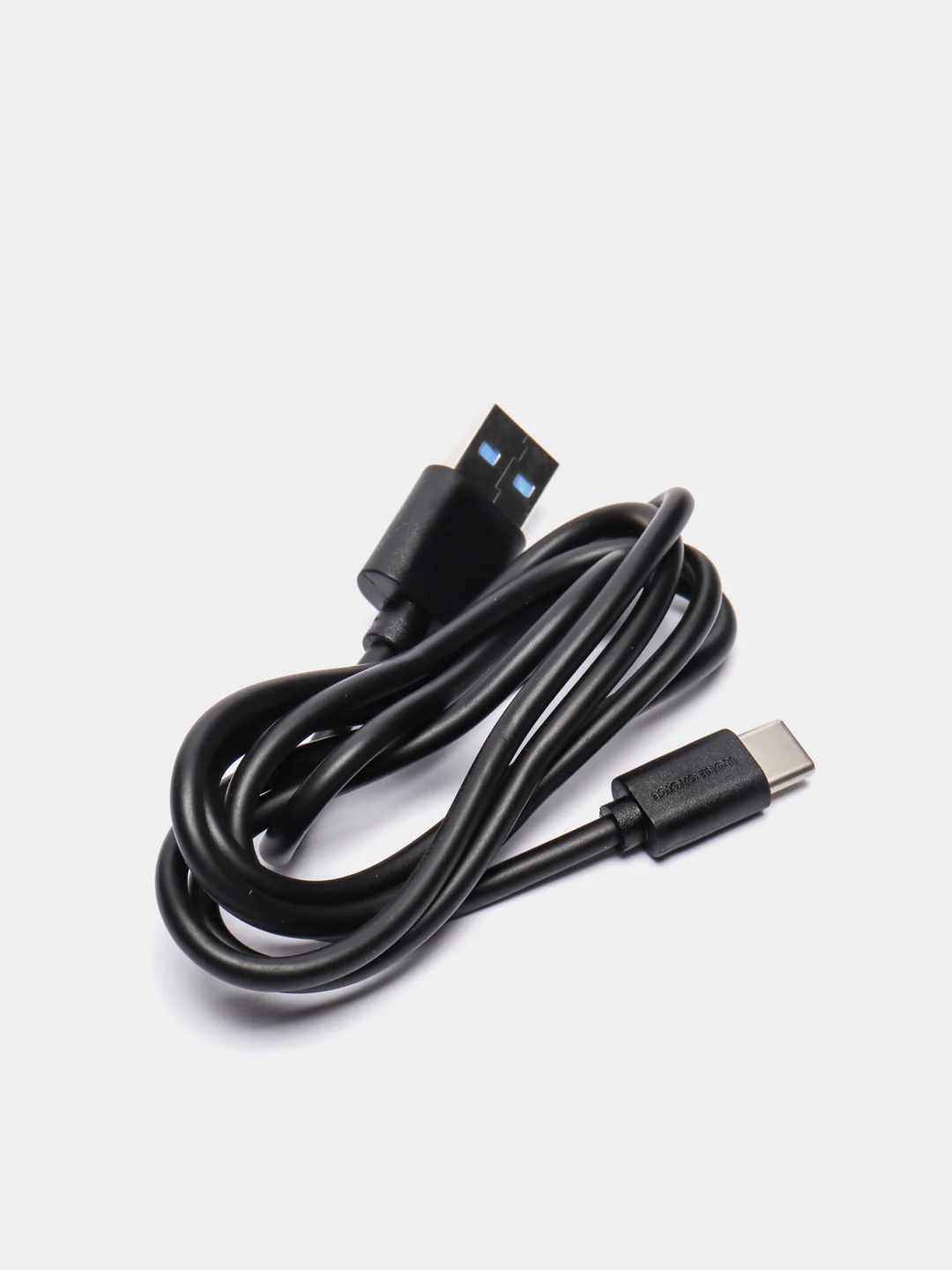 Черный кабель USB 2.4A Type-C / Apple 8-pin 1 м, быстрая зарядка, для iPhone, More choice K13i