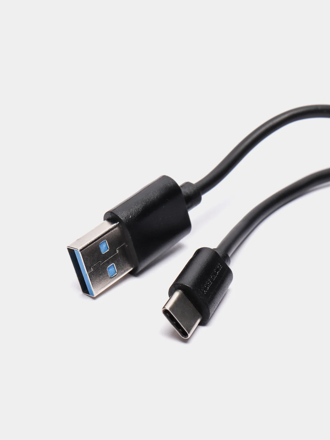 Черный кабель USB 2.4A Type-C / Apple 8-pin 1 м, быстрая зарядка, для iPhone, More choice K13i