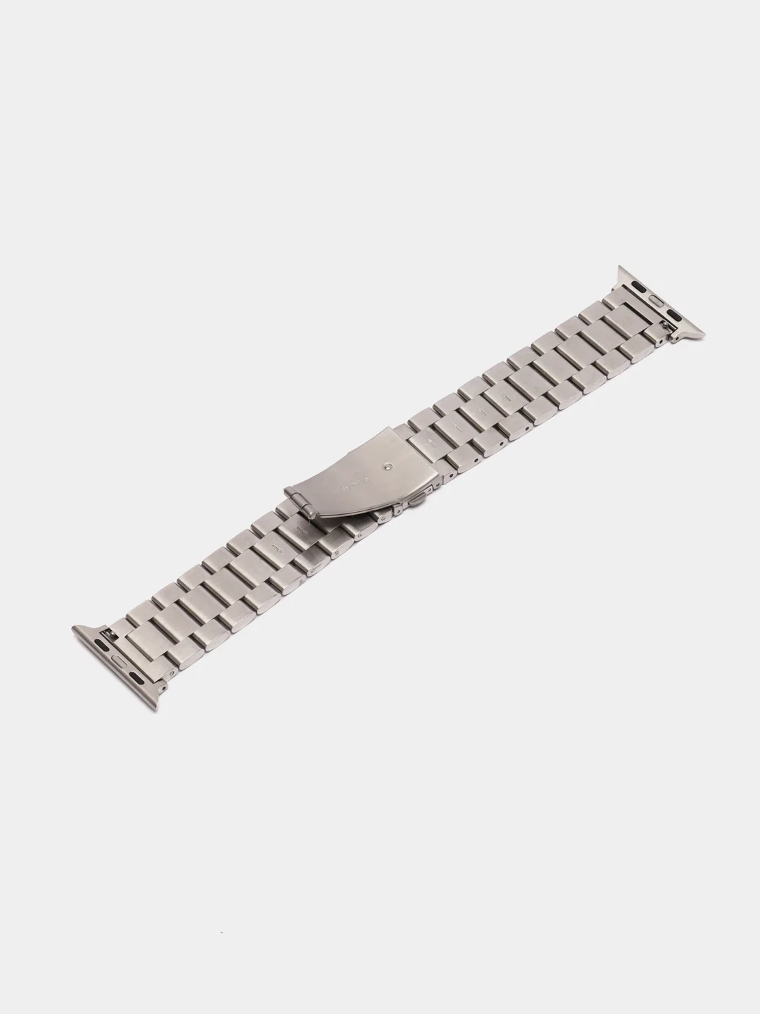 Серый ремешок стальной для Apple Watch всех моделей  38/40/41мм 42/44/45/49мм