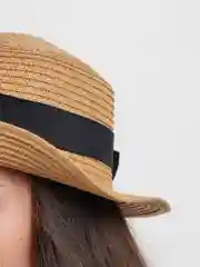 Карамельный панама плетеная