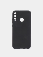 Чехол для Honor 9C/ Huawei P40 Lite E черный силиконовый
