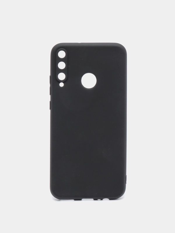 Чехол для Honor 9C/ Huawei P40 Lite E черный силиконовый