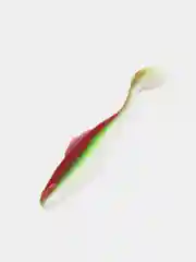 Белый виброхвост LJ Pro Series Roach Paddle Tail