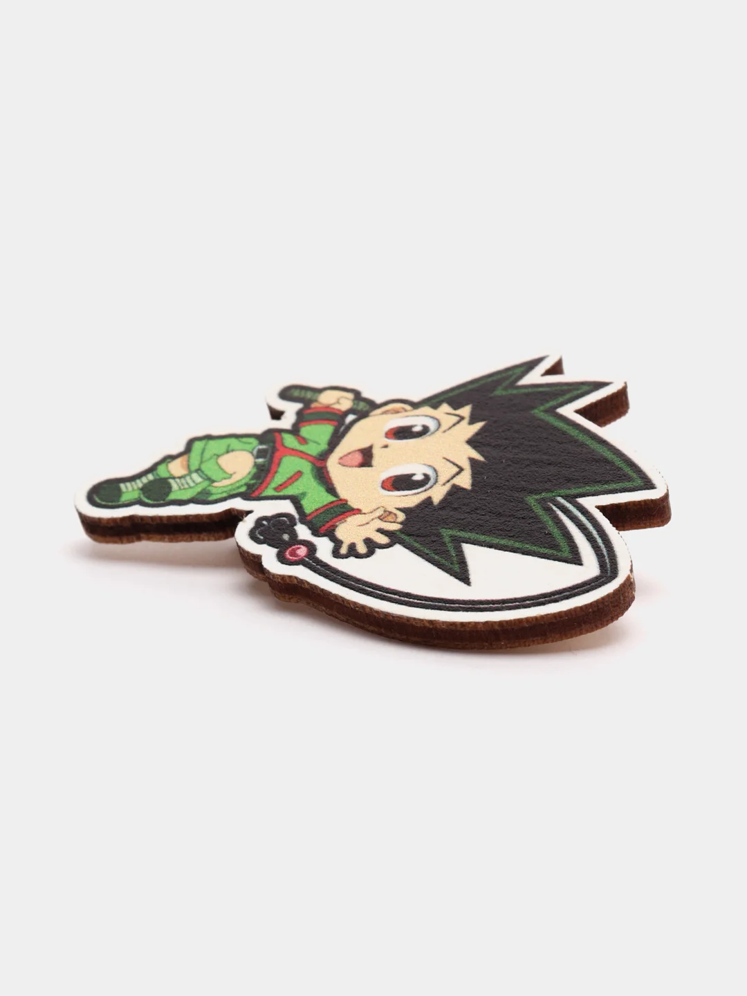 Значок деревянный по аниме "Hunter x Hunter", Гон Фрикс
