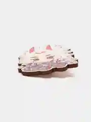 Значок деревянный по игре "Genshin Impact", Итто