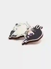 Значок деревянный по аниме Danganronpa "Кокичи Ома"