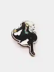 Значок деревянный по аниме Danganronpa "Нагито Комаэда"