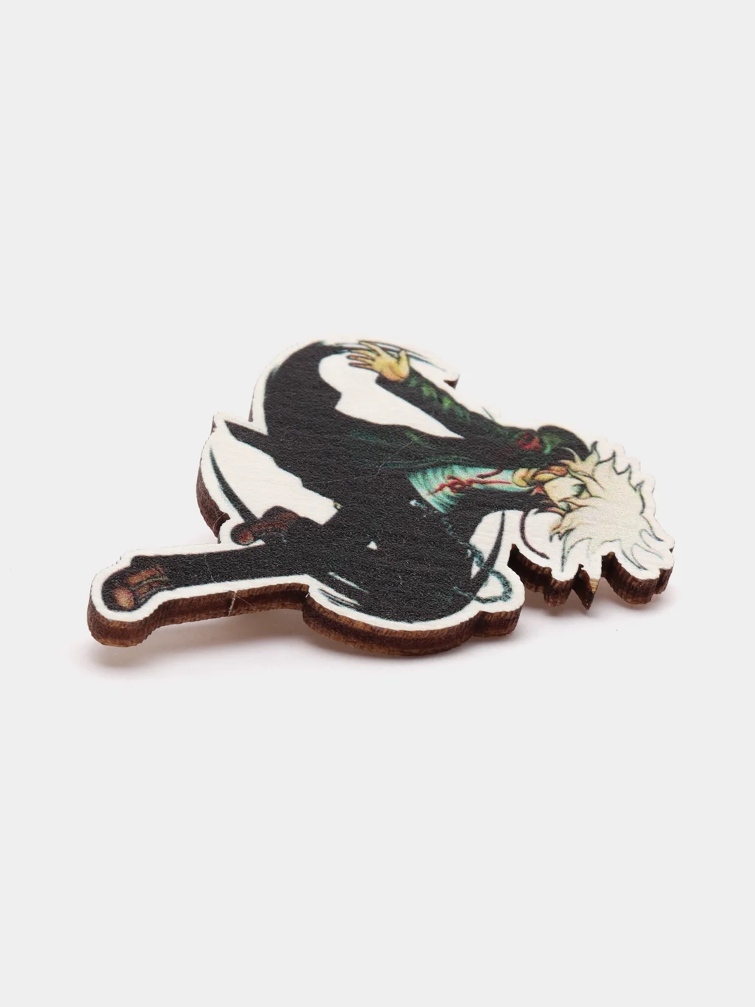 Значок деревянный по аниме Danganronpa "Нагито Комаэда"