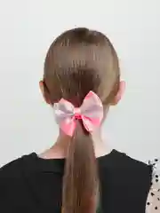 Розовый бантики для девочек, 2 штуки