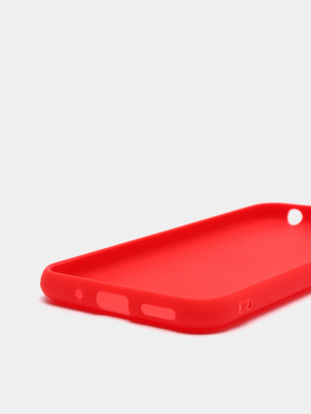 Красный чехол Honor 8S / Хонор 8S Prime / Huawei Y5 2019, Хонор 8С силиконовый цветной матовый