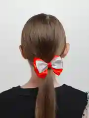 Красный бантики для девочек, 2 штуки