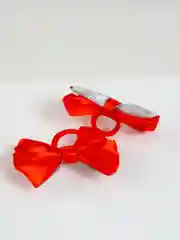 Красный бантики для девочек, 2 штуки