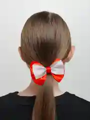 Красный бантики для девочек, 2 штуки