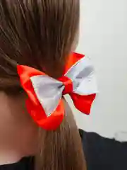 Красный бантики для девочек, 2 штуки