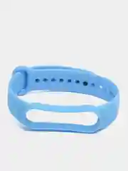 Синий ремешки для Xiaomi Mi Band 5 и Mi Band 6, силиконовые