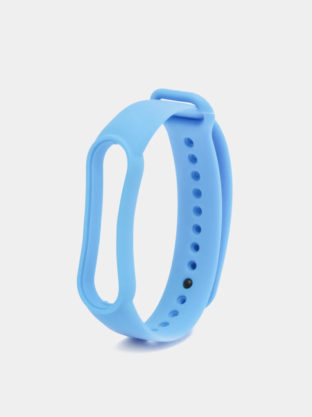 Синий ремешки для Xiaomi Mi Band 5 и Mi Band 6, силиконовые