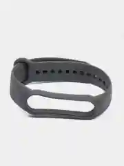 Тёмно-серый ремешки для Xiaomi Mi Band 5 и Mi Band 6, силиконовые