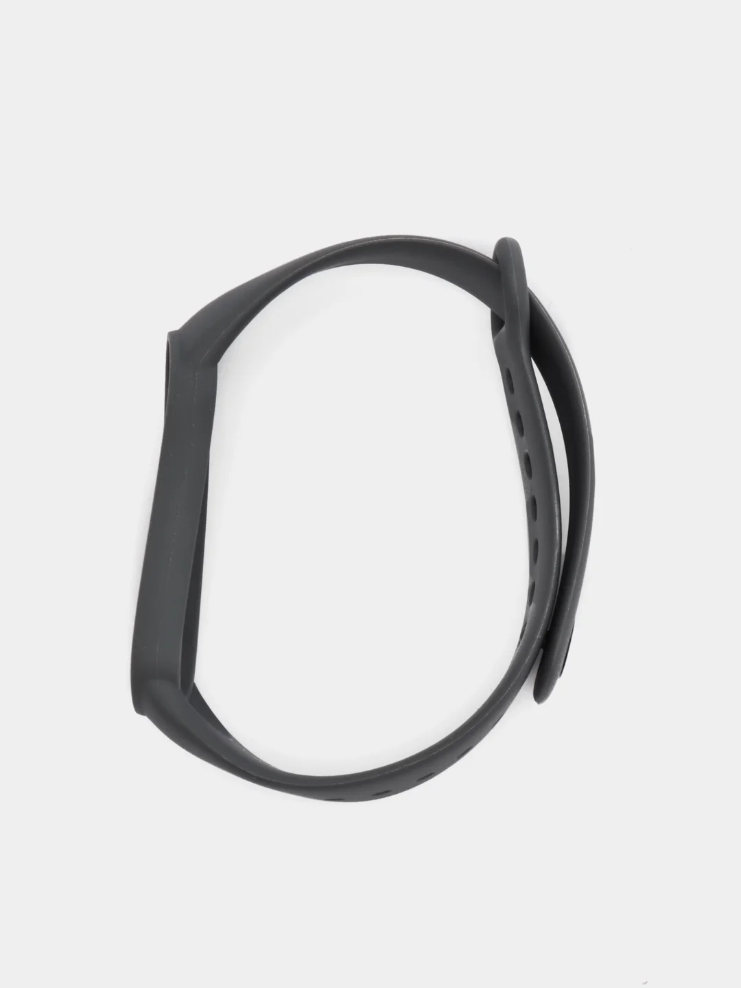 Тёмно-серый ремешки для Xiaomi Mi Band 5 и Mi Band 6, силиконовые
