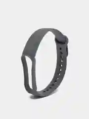 Тёмно-серый ремешки для Xiaomi Mi Band 5 и Mi Band 6, силиконовые