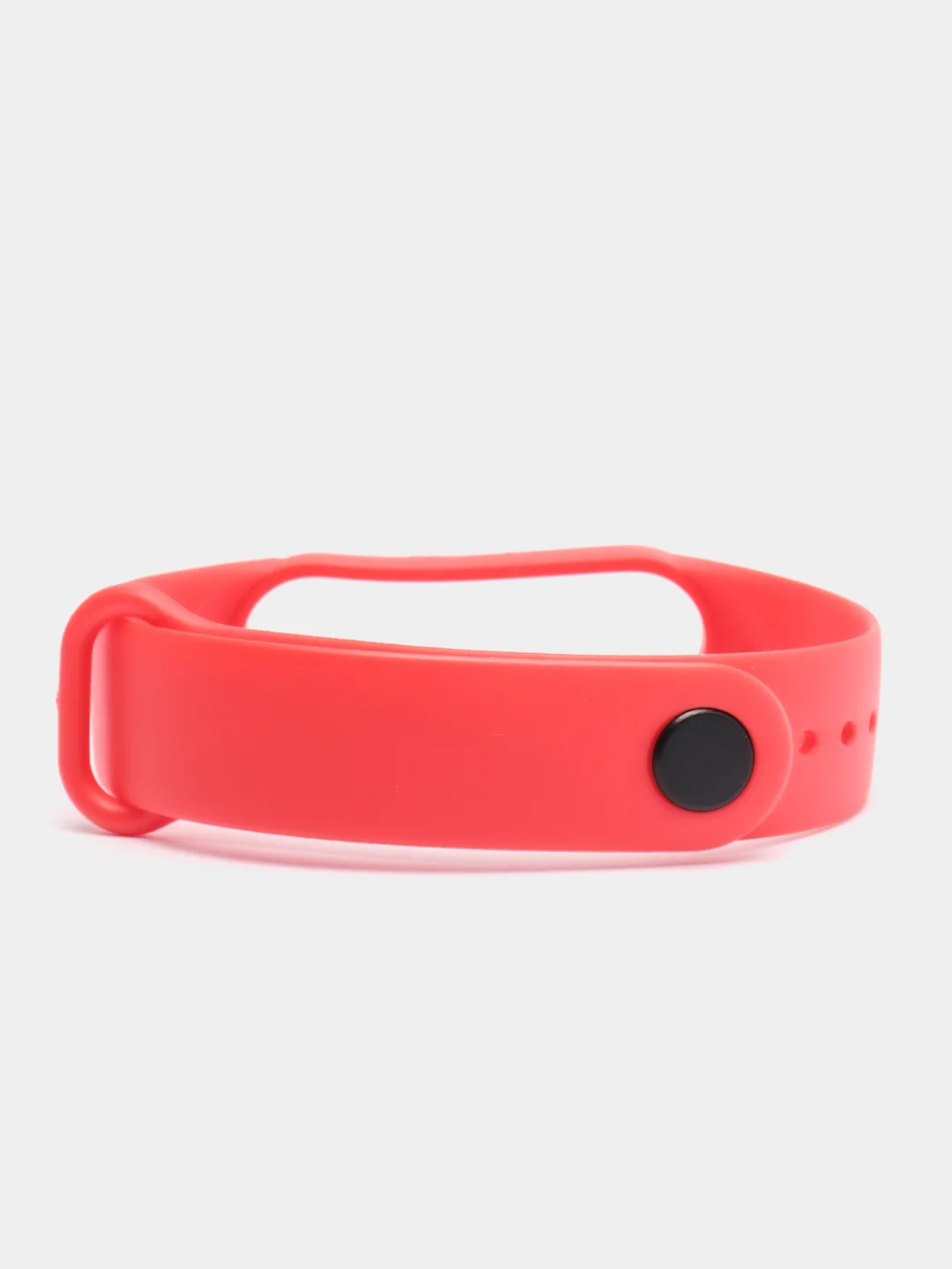 Красный ремешки для Xiaomi Mi Band 5 и Mi Band 6, силиконовые