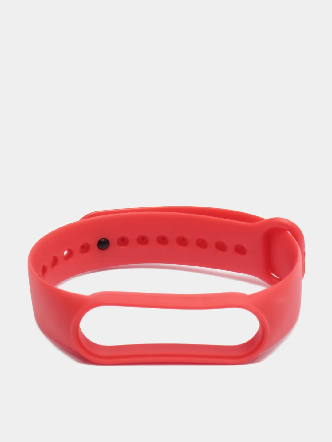Красный ремешки для Xiaomi Mi Band 5 и Mi Band 6, силиконовые