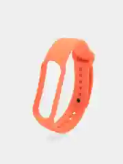 Оранжевый ремешки для Xiaomi Mi Band 5 и Mi Band 6, силиконовые
