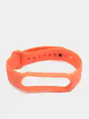Оранжевый ремешки для Xiaomi Mi Band 5 и Mi Band 6, силиконовые