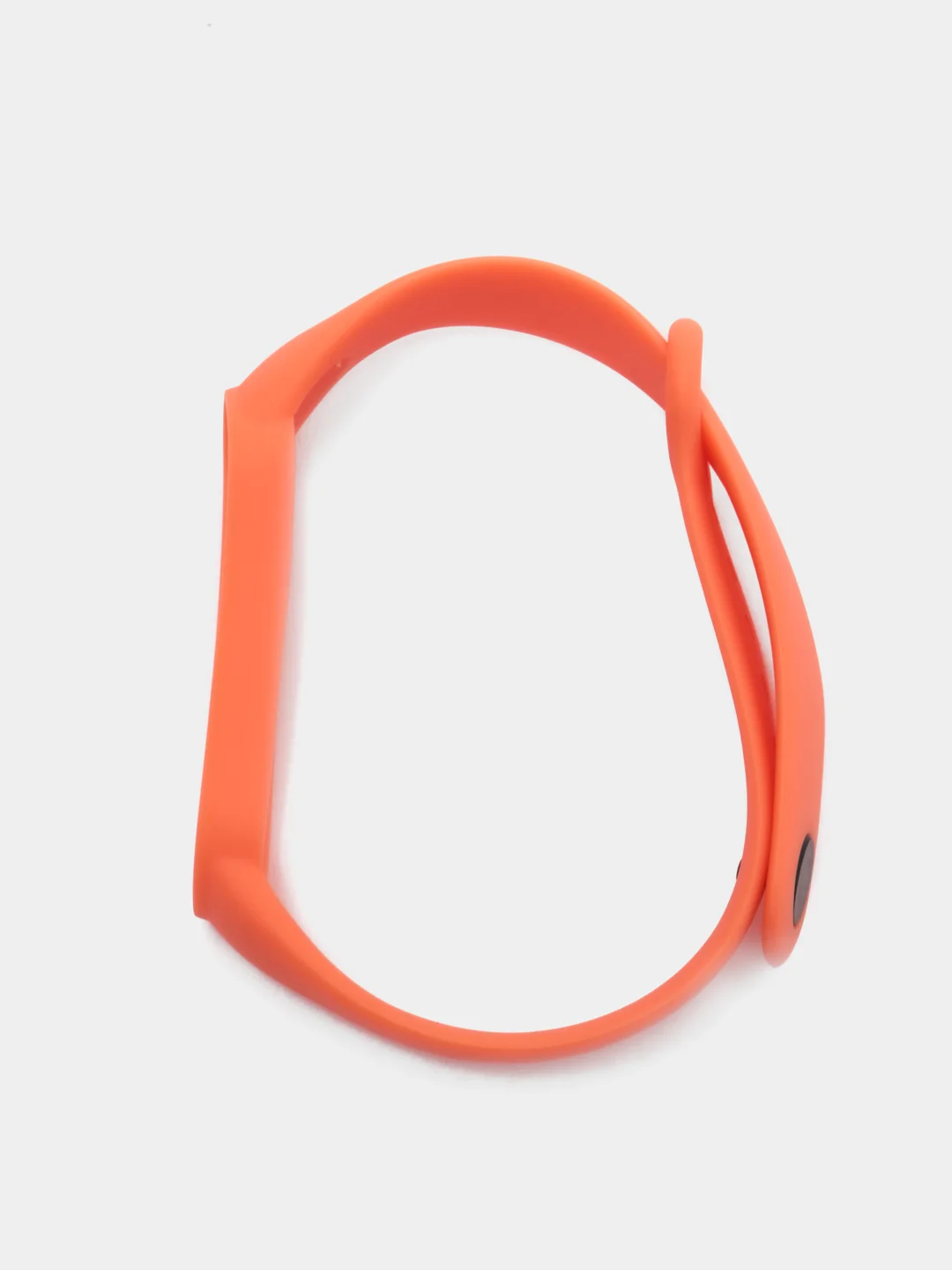 Оранжевый ремешки для Xiaomi Mi Band 5 и Mi Band 6, силиконовые