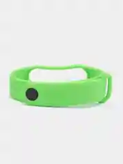 Салатовый ремешки для Xiaomi Mi Band 5 и Mi Band 6, силиконовые