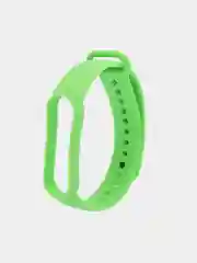 Салатовый ремешки для Xiaomi Mi Band 5 и Mi Band 6, силиконовые