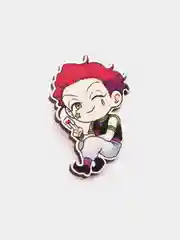 Значок деревянный по аниме "Hunter x Hunter", Хисока