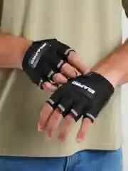 Черный велосипедные перчатки