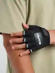 Черный велосипедные перчатки