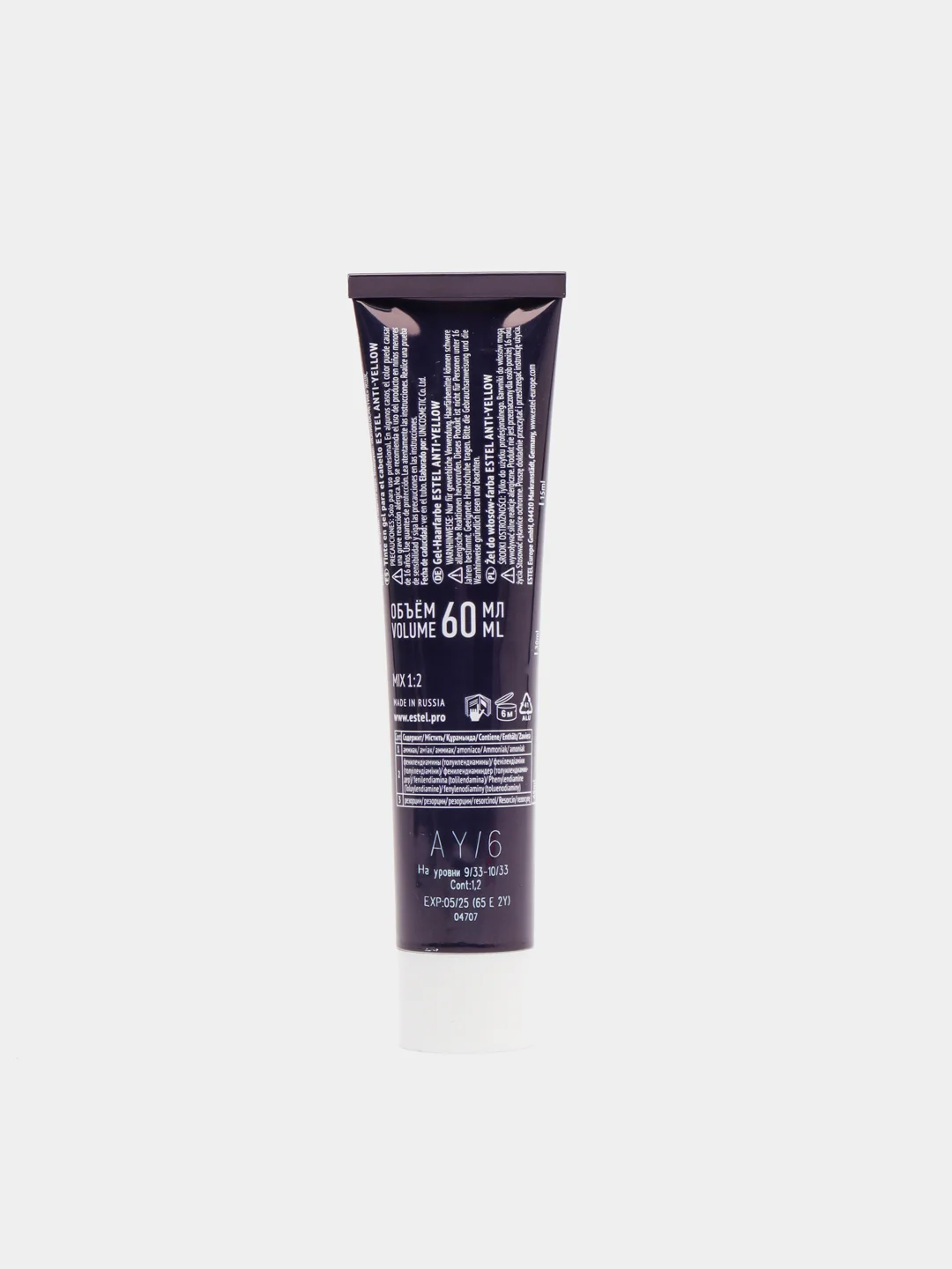 Краска-гель для волос ANTI-YELLOW Estel Professional
