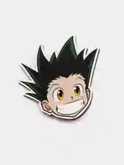 Значок деревянный по аниме "Hunter x Hunter", Гон Фрикс