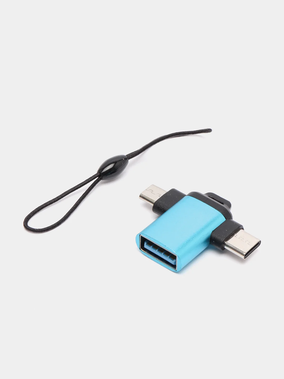 Комплект адаптеров-переходников 2-в-1 OTG Two in one OTG line Type-C+V8/3.0 USB