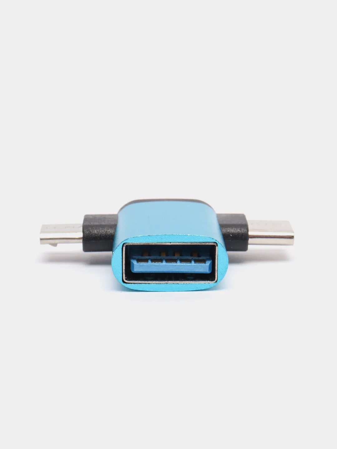 Комплект адаптеров-переходников 2-в-1 OTG Two in one OTG line Type-C+V8/3.0 USB