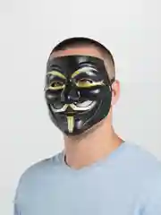Угольный маска "Игра в Кальмара"