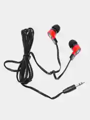 Наушники вставки Defender Basic 619 черный + красный