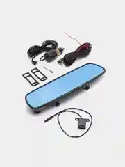 Автомобильный видеорегистратор: зеркало 2 в 1 vehicle blackbox dvr, с камерой заднего вида